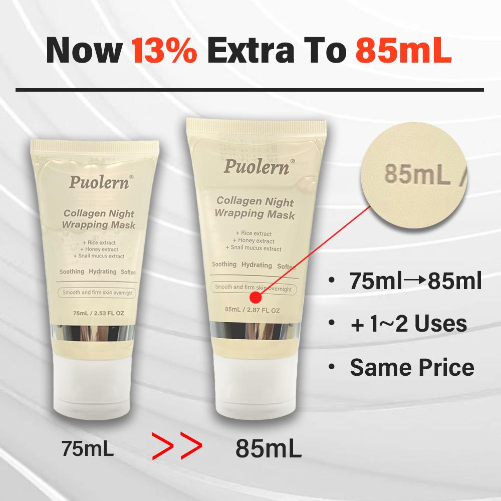 Puolern Collagen Peel-Off Mask for Smooth, Hydrated-Looking Skin